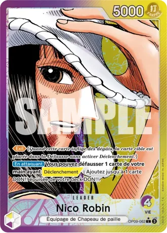 Nico Robin (OP09-062) (Alternative Art) — Les Nouveaux Empereurs (OP09)