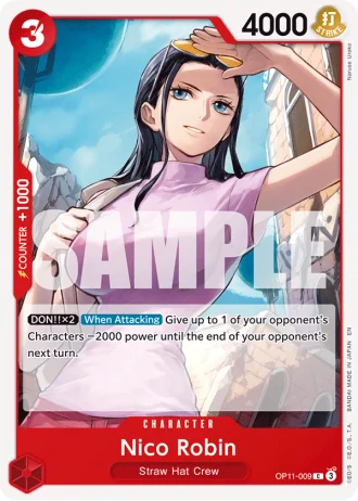 Nico Robin (OP11-009) — A Fist of Divine Speed (OP11)