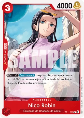 Nico Robin (OP11-009) — Des Poings Vifs Comme l'Éclair (OP11)