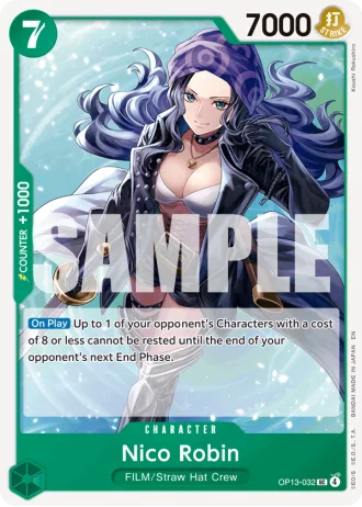 Nico Robin (OP13-032) — Carrying on His Will (OP13)