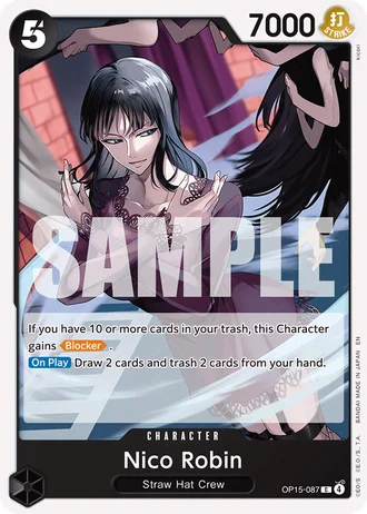 Nico Robin (OP15-087) — Adventure on Kami's Island (OP15-EB04)