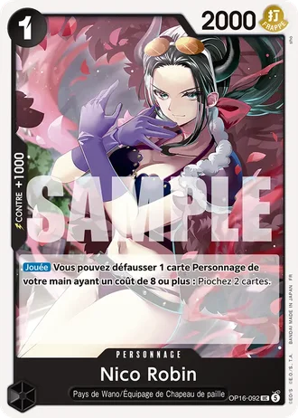 Nico Robin (OP16-092) — L'Heure de la Bataille Décisive (OP16)