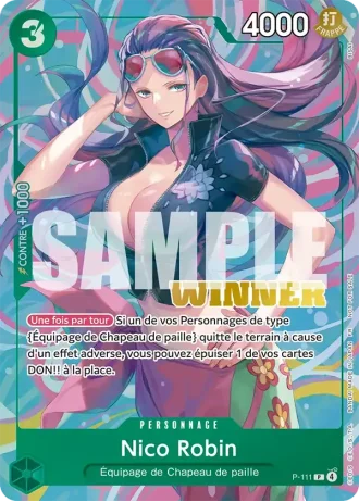 Nico Robin (P-111) (Alternative Art) — PROMO