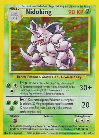 Nidoking #11 — Grundset