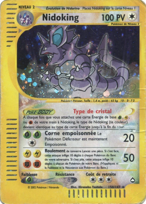 Nidoking #150 — Aquapolis