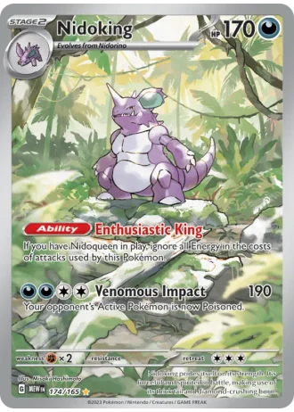 Nidoking #174/165 — 151