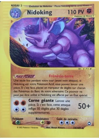 Nidoking #24/147 — Aquapolis