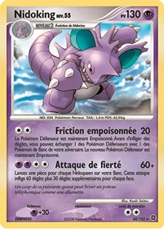 Nidoking #34 — Merveilles Secrètes