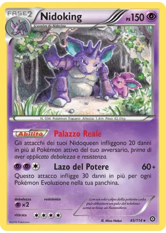 Nidoking #45/114 — Vapori Accesi