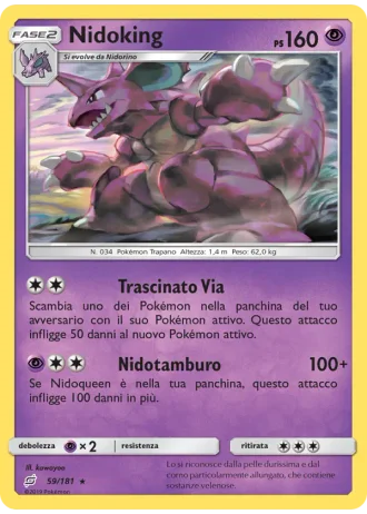 Nidoking #59 — Gioco di Squadra