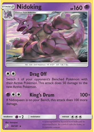 Nidoking #59/181 — Team Up