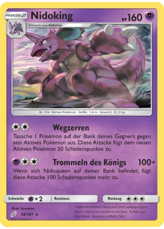 Nidoking #59 — Teams sind Trumpf