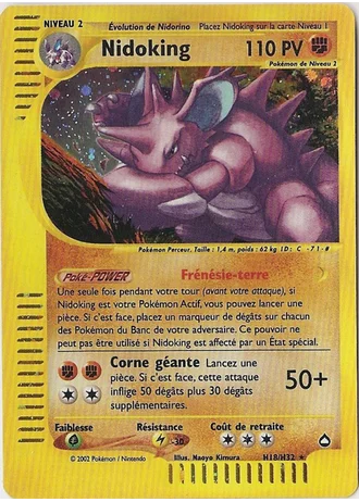 Nidoking H18/147 — Aquapolis