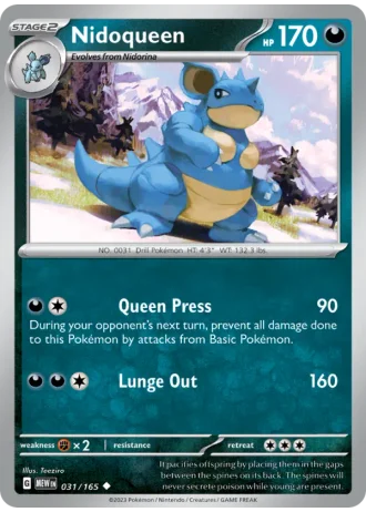 Nidoqueen #031/165 — 151