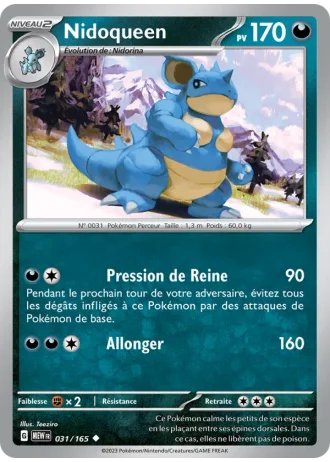 Nidoqueen #031/165 — 151