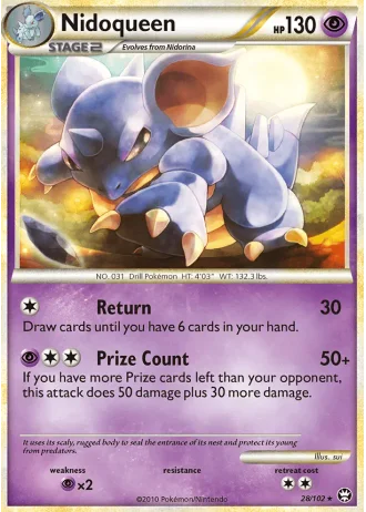 Nidoqueen #28/102 — Battaglie Trionfali