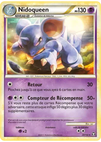 Nidoqueen #28/102 — Triomphant