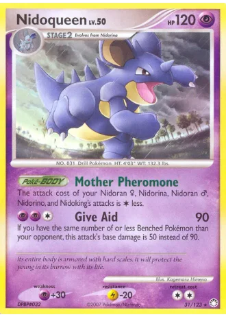 Nidoqueen #31/123 — Tesori Misteriosi