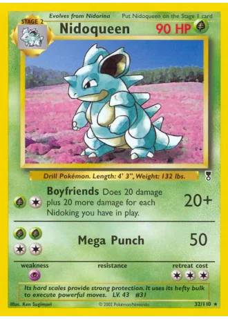 Nidoqueen #32 — Legendary Collection
