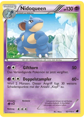 Nidoqueen #42 — Plasma-Frost