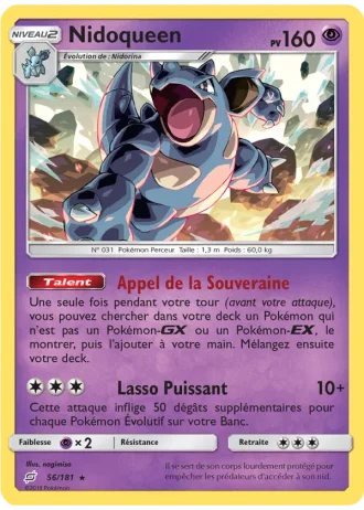 Nidoqueen #56/181 — Duo de Choc