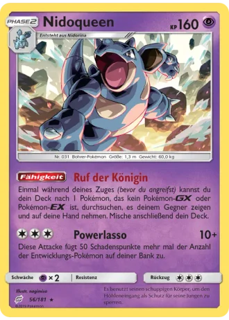 Nidoqueen #56 — Teams sind Trumpf