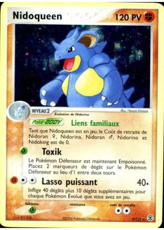 Nidoqueen #9/112 — EX Rouge Feu & Vert Feuille