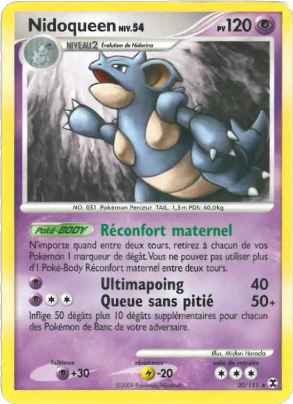 Nidoqueen Niv. 54 #30 — Rivaux Émergeants