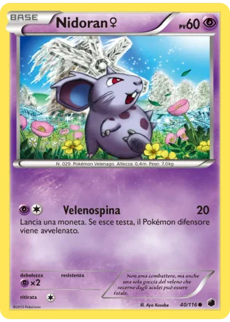 Nidoran♀ #40 — Glaciazione Plasma