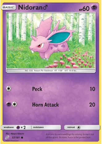 Nidoran♂ #57/181 — Team Up