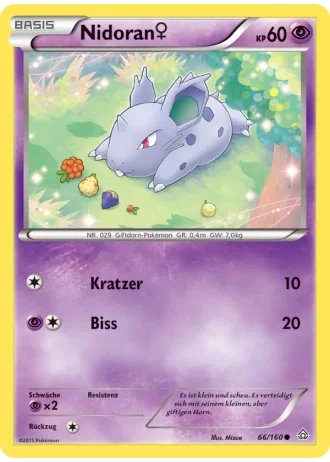 Nidoran♀ #66/160 — Protoschock