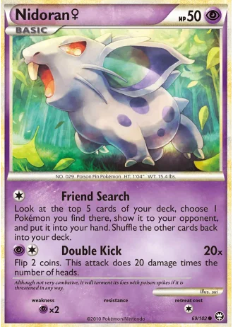 Nidoran♀ #69/102 — Triumphant