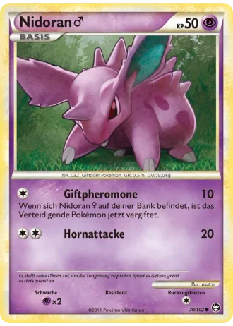 Nidoran♂ #70 — Triumph