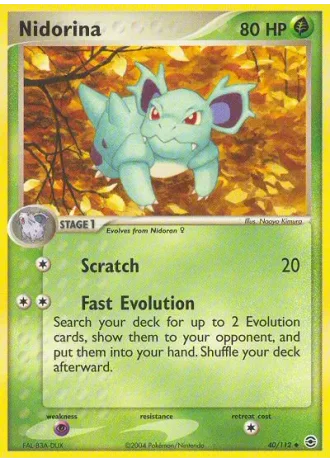 Nidorina #40/112 — FireRed & LeafGreen