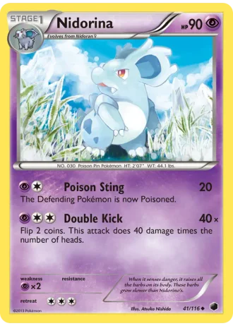 Nidorina #41/116 — Plasma Freeze