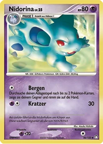 Nidorina #56/123 — Geheimnisvolle Schätze