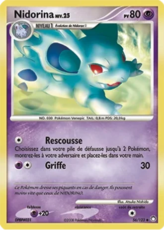 Nidorina #56 — Trésors Mystérieux