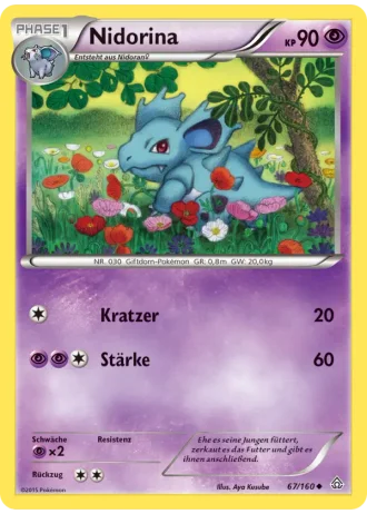 Nidorina #67/160 — Protoschock