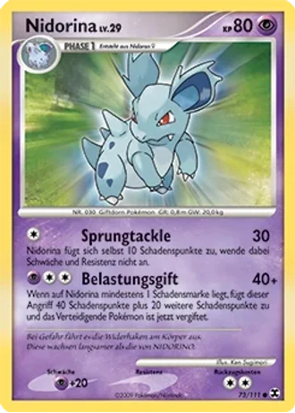 Nidorina #73/111 — Aufstieg der Rivalen