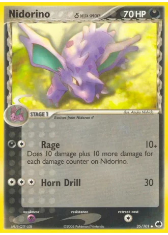 Nidorino #35 — EX L'Isola dei Draghi