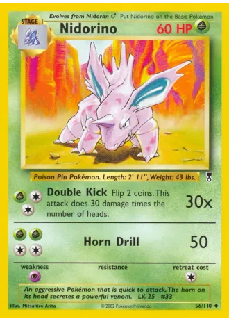 Nidorino #56 — Legendary Collection
