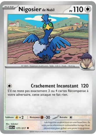 Nigosier de Nabil #177/217 — Héros Transcendants