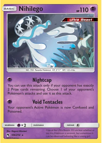Nihilego #106/214 — Lost Thunder