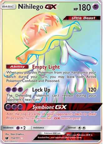 Nihilego GX #114 — Crimson Invasion