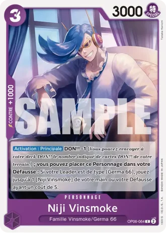 Niji Vinsmoke (OP06-064) (Full Art) — ONE PIECE CARD THE BEST (PRB01)