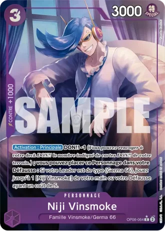 Niji Vinsmoke (OP06-064) (Reprint) — ONE PIECE CARD THE BEST (PRB01)
