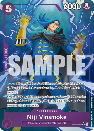 Niji Vinsmoke (OP06-065) (Jolly Roger Foil) — ONE PIECE CARD THE BEST (PRB01)