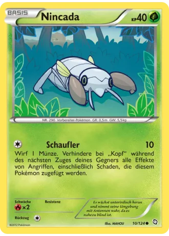 Nincada #10/124 — Hoheit der Drachen