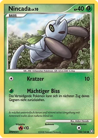 Nincada #108/146 — Erwachte Legenden