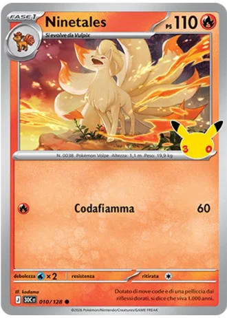 Ninetales #010 — 30° Anniversario